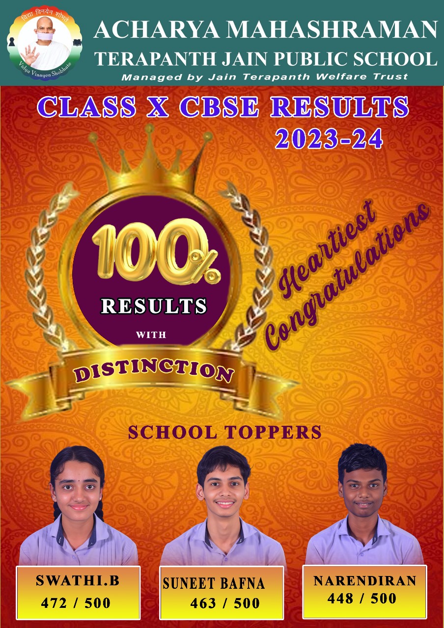 BOARD EXAMINATION RESULT FOR CLASS X